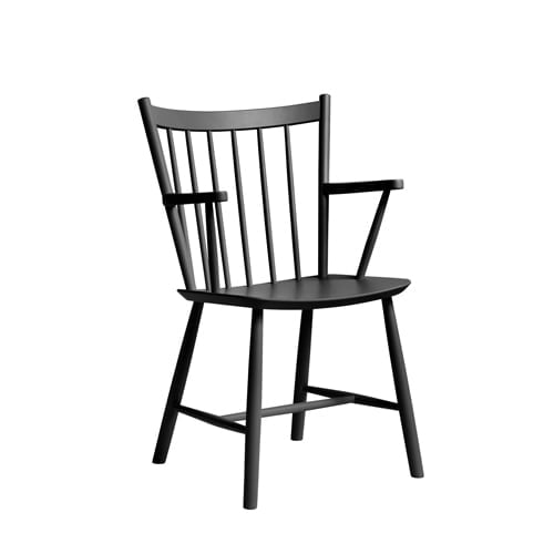 J42 Chair FDB Solid Beech  Black