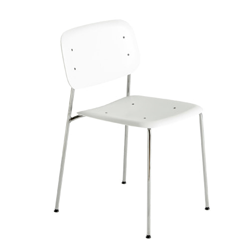 Soft Edge P10 Chair  chromed legs  4 colors