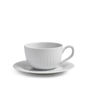 Hammershøi Cup with Saucer White