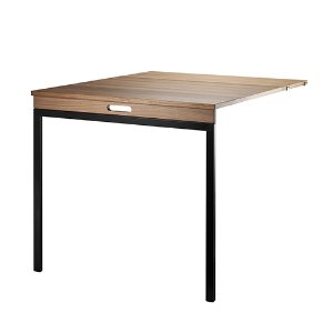 Folding Table Walnut/Black (FT7896-04-13)