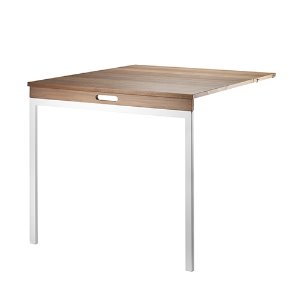 Folding Table Walnut/White (FT7896-04-12)