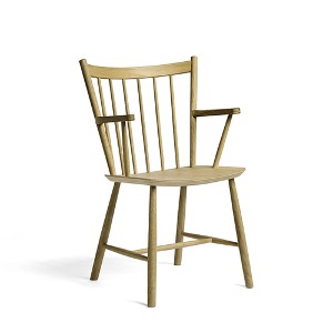 J42 Chair FDB Solid Oak Matt Lacquered